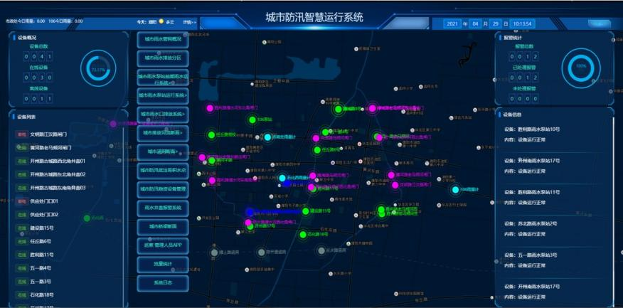 城市防汛智慧运行系统
